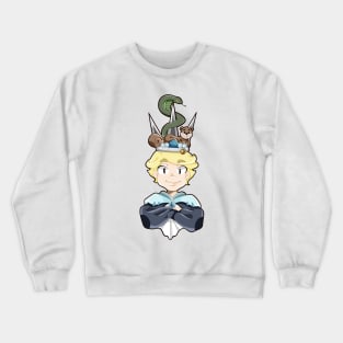 Man blonde character Crewneck Sweatshirt